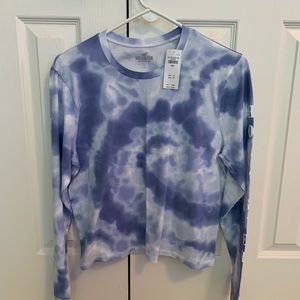 tye dye hollister long sleeve